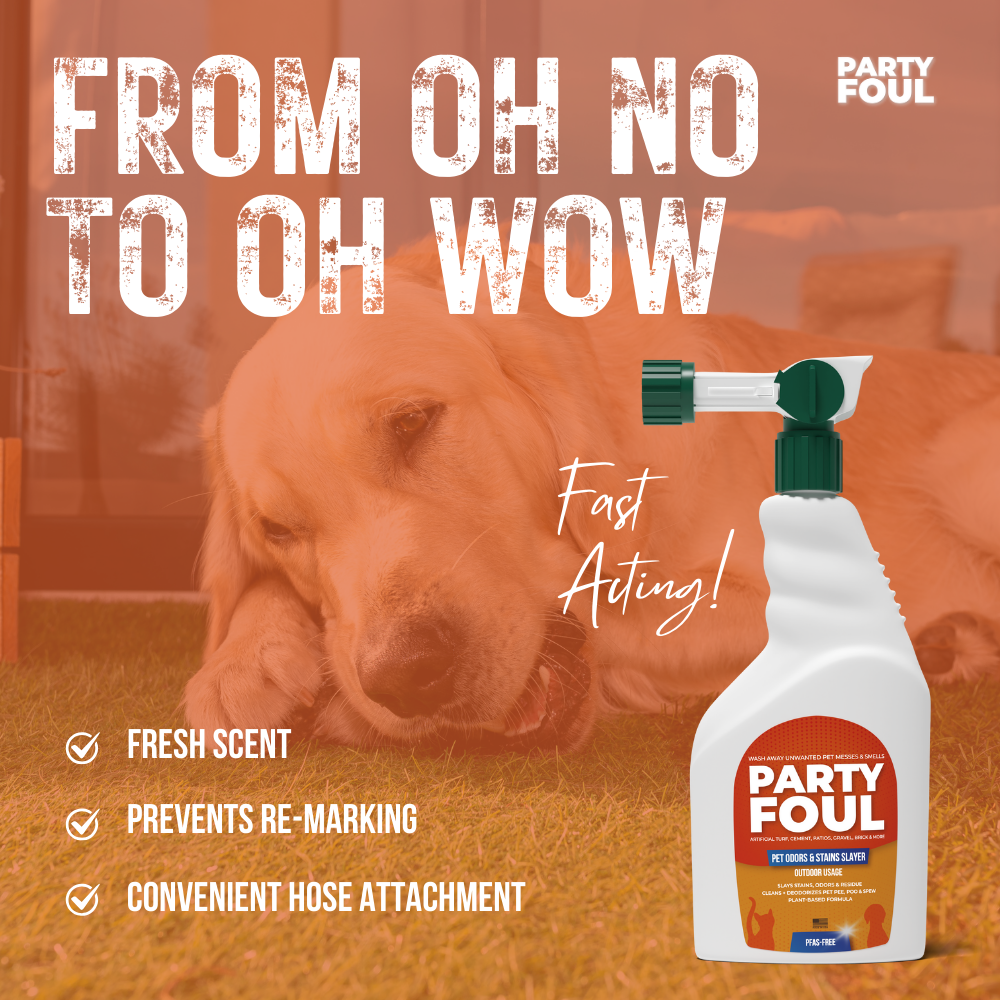 Party Foul 32oz Pet Odors & Stains Slayer 3-Pack