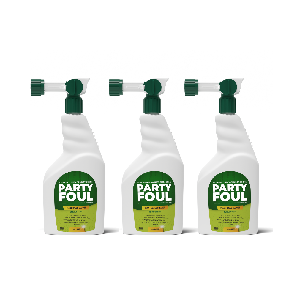 Party Foul 32oz Outdoor Cleaner 3-Pack