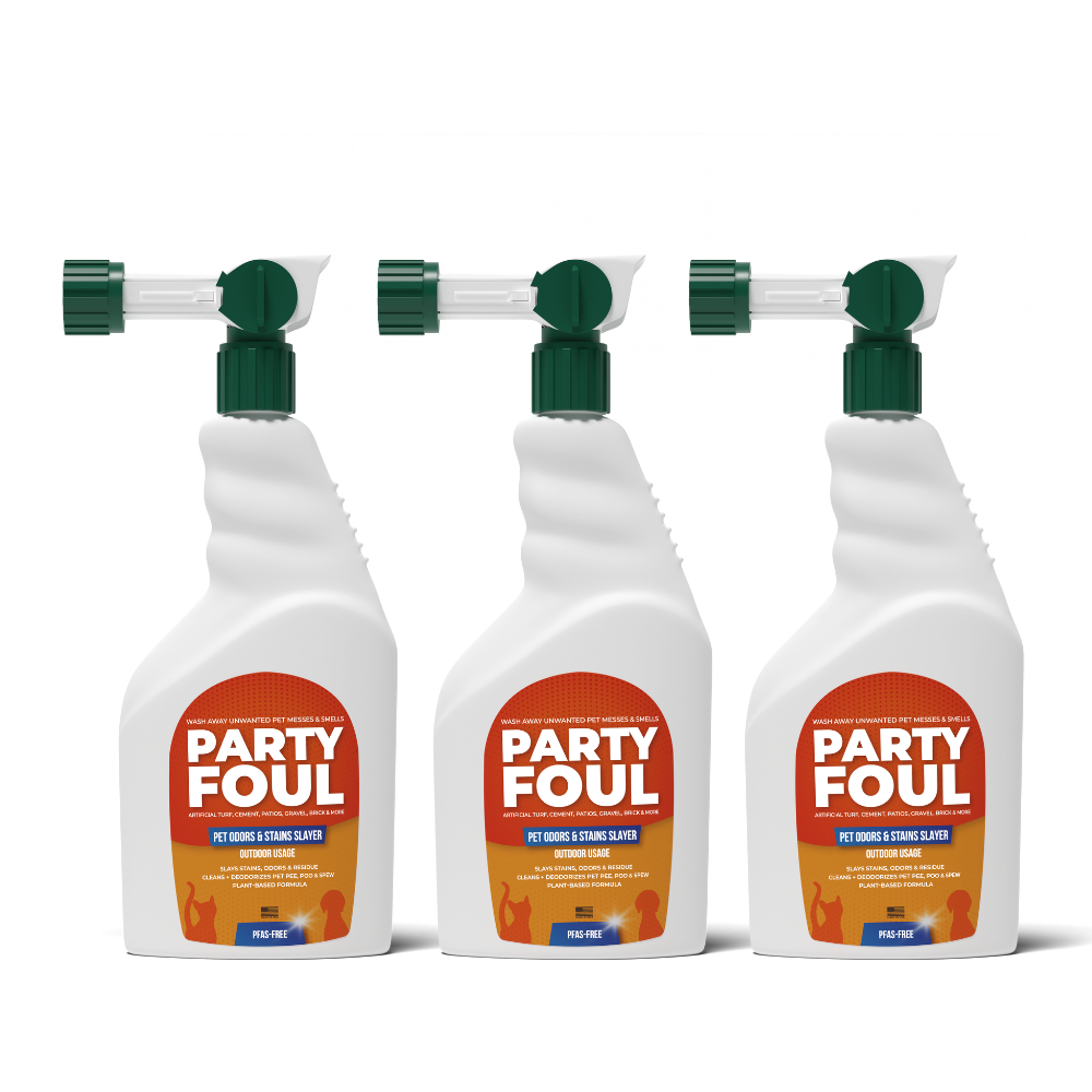 Party Foul 32oz Pet Odors & Stains Slayer 3-Pack